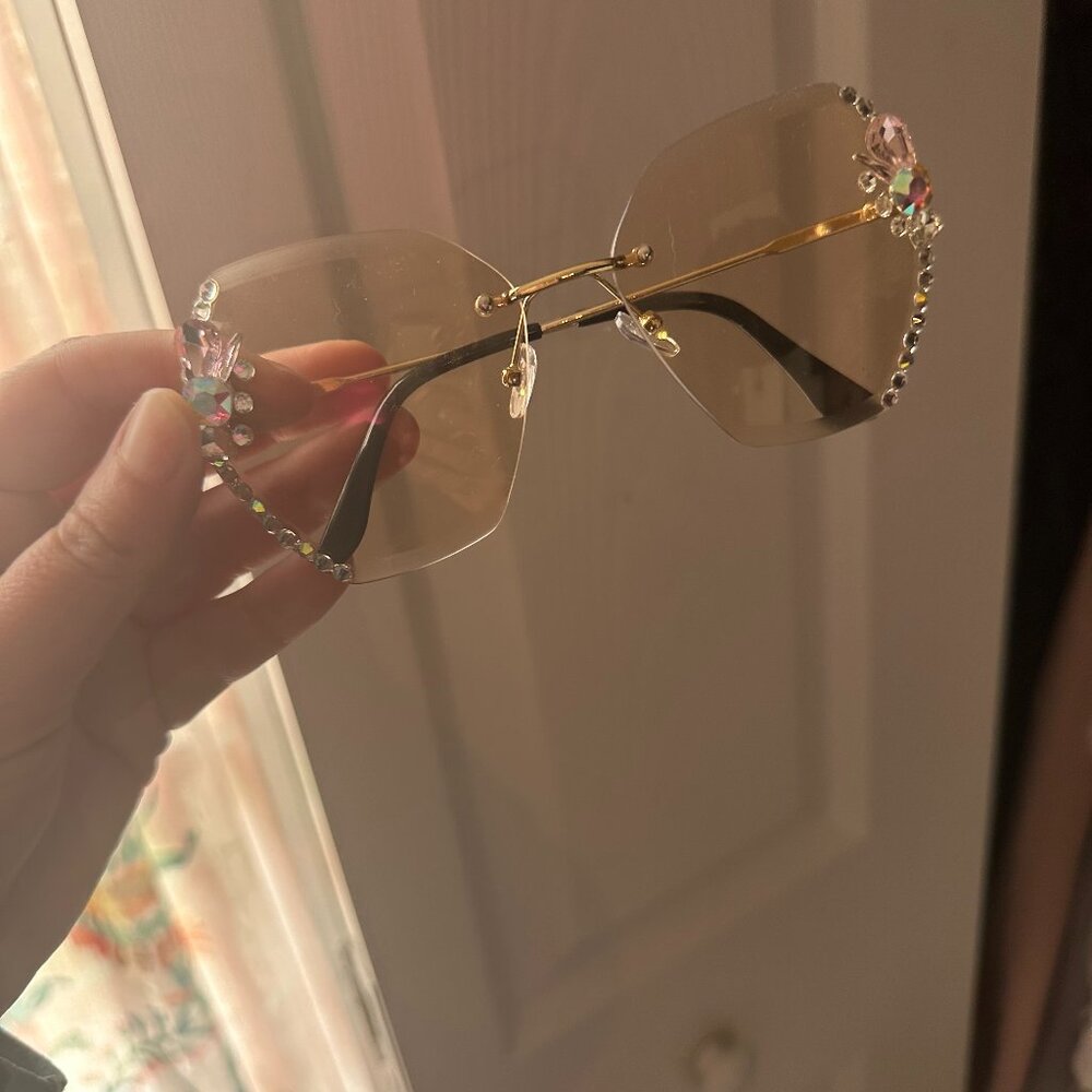 Giddy Up Boutique Jeweled Sunglasses